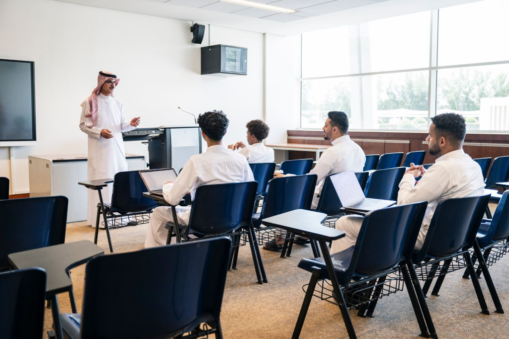 Instructor teaching